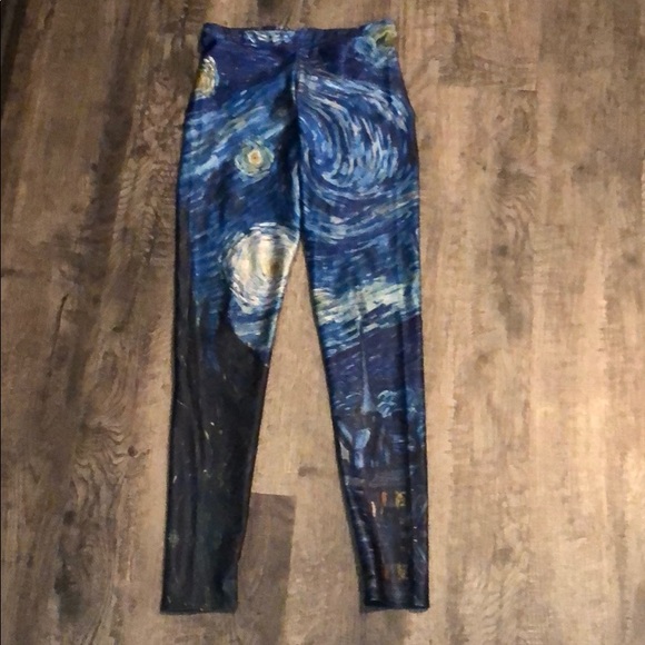Rare Blackmilk Starry Night leggings - Picture 3 of 3